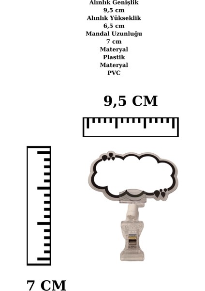 50 Adet Yaz Sil Bulut Mini Boy Mandallı Fiyatlık Etiketi Pazarcı Etiketi Market Etiketi Manav Etiketi fiyatları