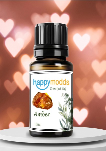 Aromaterapi Uçucu Yağ 10 ml 3'lü Set Portakal, Amber Çiçeği, Beyaz Çiçekler