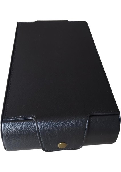 Deri 12 Li Saat Çantası Yandan Çıtçıtlı (Siyah) fiyatları