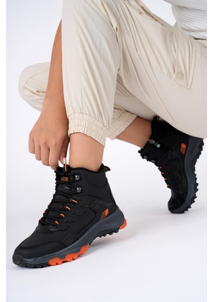 Izland Unisex Garantili Trekking Outdoor Bağcıklı Yandan Fermuarlı Kışlık Bot modelleri
