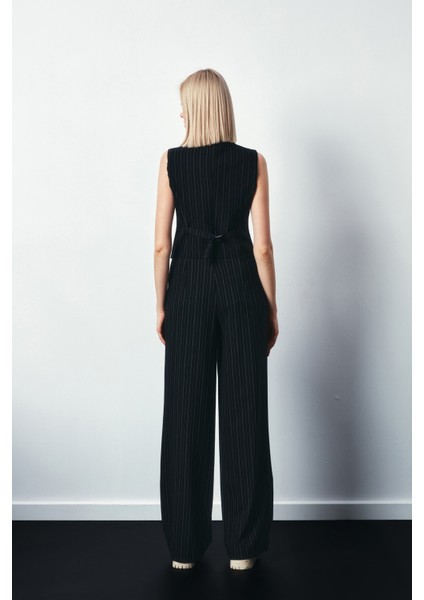 Düğmeli Yelek - Siyah indirimleri