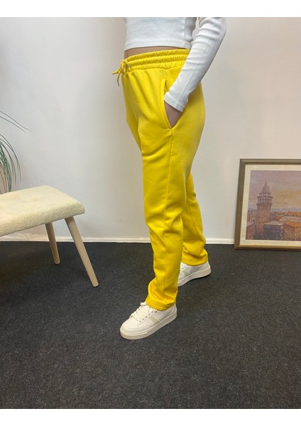 Kadın Içi Polarlı 3 Iplik Kalın Eşofman Altı SPR24EAK95 fiyatları