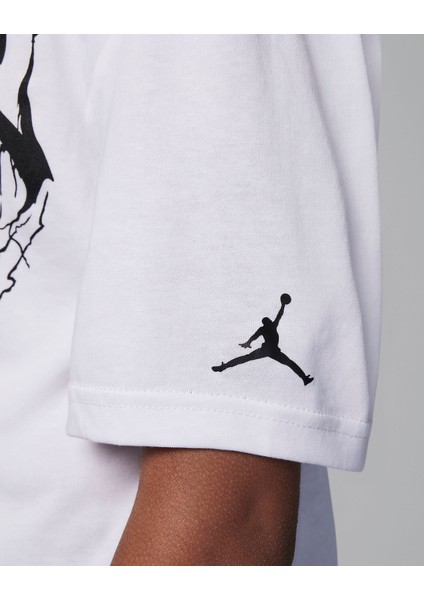 Nıke Jordan Jdb Mj Sport Ss Df Crew Erkek Çocuk Tişört