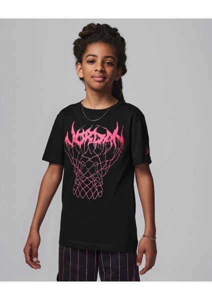 Nıke Jordan Jdb Mj Sport Ss Df Crew Erkek Çocuk Tişört