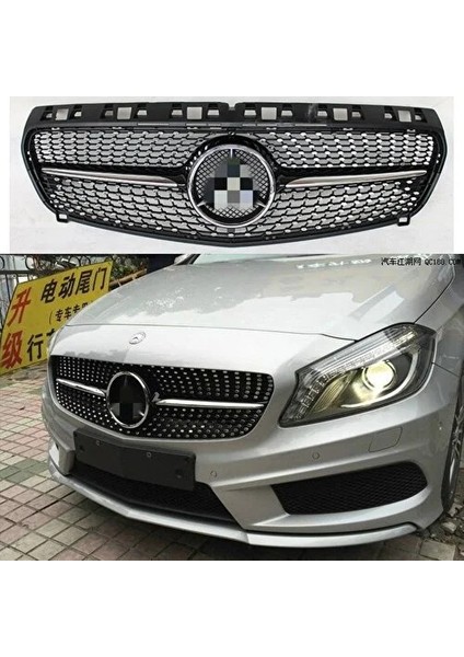 Mercedes W176 A Seri 2013-2016 Uyumlu Diamond Plastik Panjur