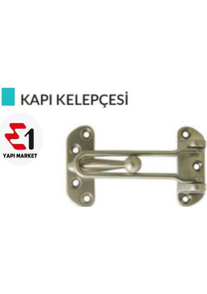6027 Özsan Kapı Kelepçesi Krom
