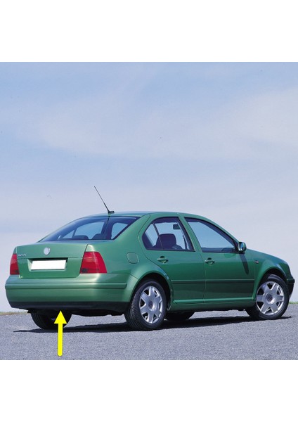 Vw Bora Sedan 1999-2005 Arka Tampon Alt Kaplaması Spoyleri 1J5807521A