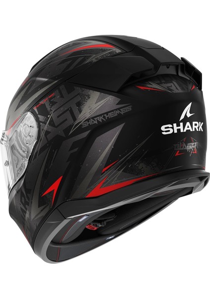 Kask Shark D-Skwal 3 Blast-R Mat Siyah/kırmızı modelleri