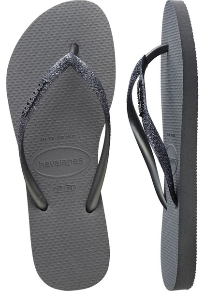 Slim Glitter Grey Kadın Terlik 2024 41-42 modelleri