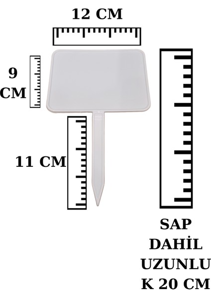 20 Adet Açılı Küçük Boy Yaz Sil Sapla Bakliyat Etiketliği Manav Etiketliği Pazarcı Etiketi modelleri