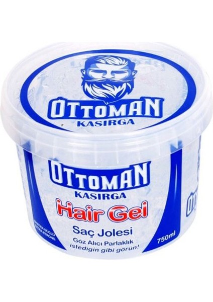 OTTOMAN KASIRGA 750ML HAİR GEL SAÇ JÖLESİ EXTRA GÜÇLÜ (3791)