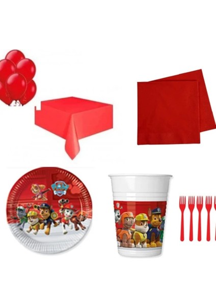 Paw Patrol Doğum Günü Parti Set 8 Kişilik