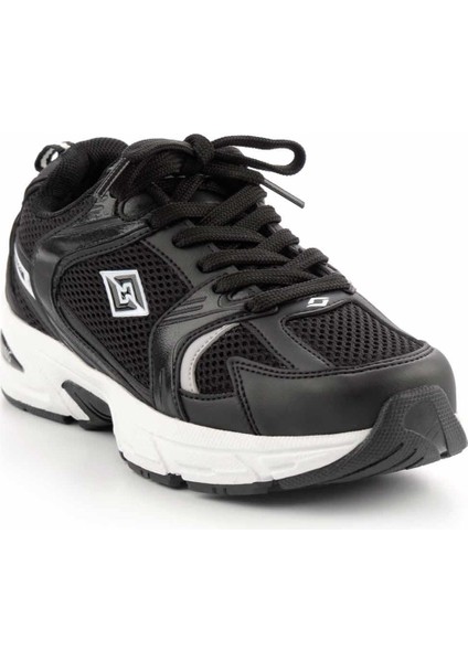Kadın Gri-Beyaz Ortopedik Taban File Detaylı Sneaker SLZ0005 fiyatları