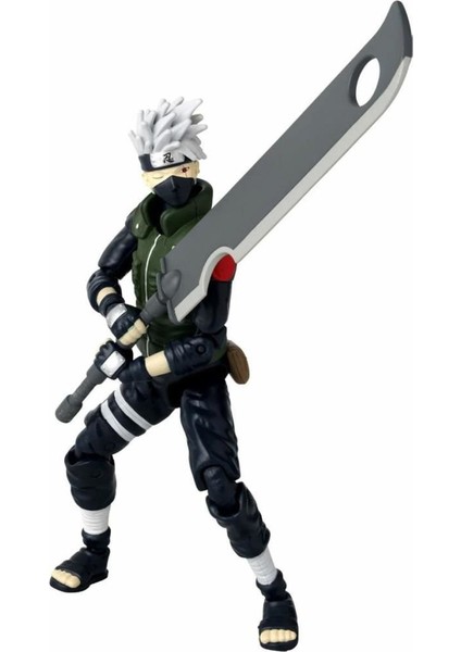 Alithestereo LISINYA193 36963 Anime Heroes Naruto 6 cm Figür - Hatake Kakashi 4 Büyük Ninja Savaşı Alithestereo