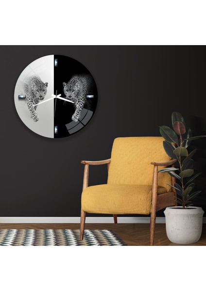 Leopar Cam Saat - 60 cm