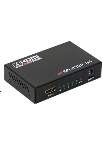 Concord-4k Ultra Hd 2160P Destekli 1 Giriş 4 Çıkış HDMI Çoklatıcı Splitter Hs-4