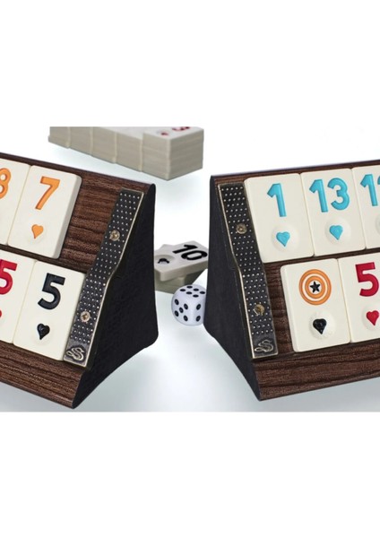Orijinal Elit Ahşap Okey Deri Kaplama Timsah Derisi Modeli Lüx Okey Takımı Ahşap Okeytakımı modelleri