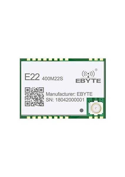 E22-400M22S Lora Module. 22DBM. SX1268. 410~493MHZ. 7km Menzil. 20*14MM.