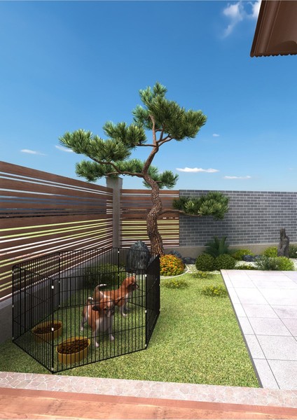 Katlanır Metal Köpek Oyun Alanı , Evcil Hayvan Oyun Alanı , Köpek Çiti , Tavşan Çiti 60X54 cm fırsatları