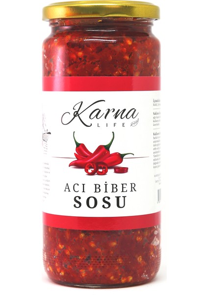Acı Biber Sosu 500 gr