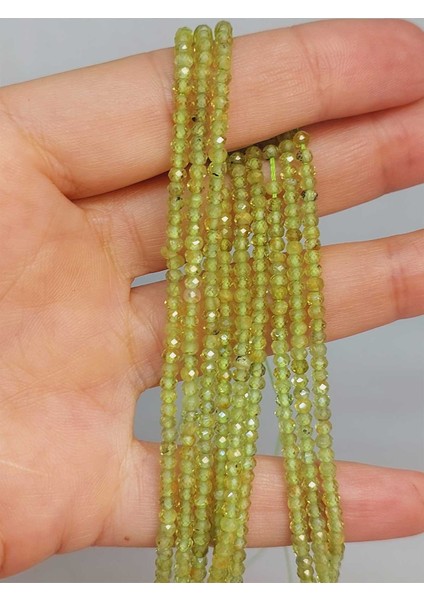 Peridot (Zebercet) Taşı Dizi 2.5mm (45922)