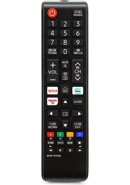 Trade Jam Weko Kl Samsung BN59-01315B Netflix-Prime Video-Rakuten Tuşlu Kısa Lcd-Led Tv Kumanda (4396)