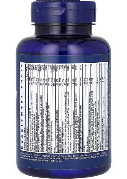 One-Per-Day Multivitamin 60 Tablets