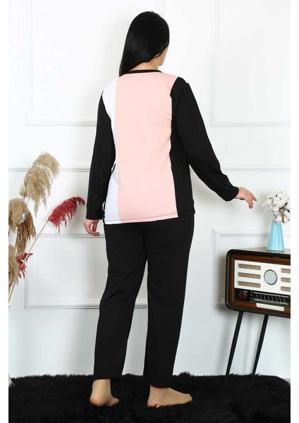 Kadın Büyük Beden Penye Uzun Kol Pijama Takım 202213 fırsatları