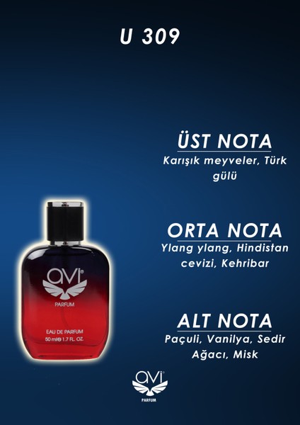 U 309 Uni Parfüm 50 Ml Edp
