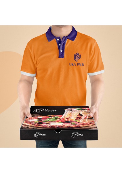 Ukapack-Karton Pide Pizza Kutusu -26X26X4 100 adet