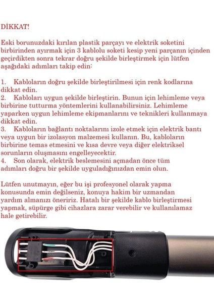 Tekno Trust FC6823/01 Speedpro Max Dikey Süpürge Boru Tamir Kiti fırsatları