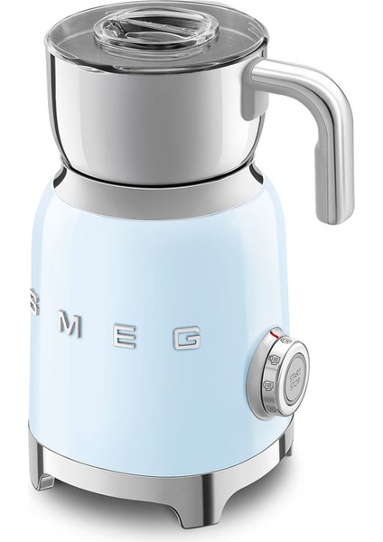 Smeg MFF11PBEU Pastel Mavi Süt Köpürtme Makinası