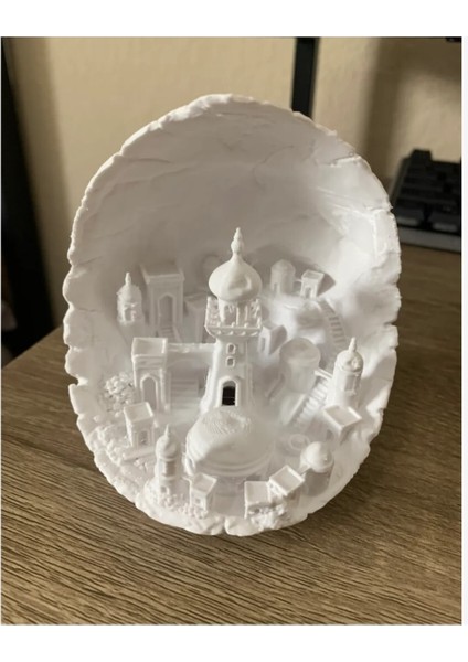 Ay Şehri Dekoratif Biblo