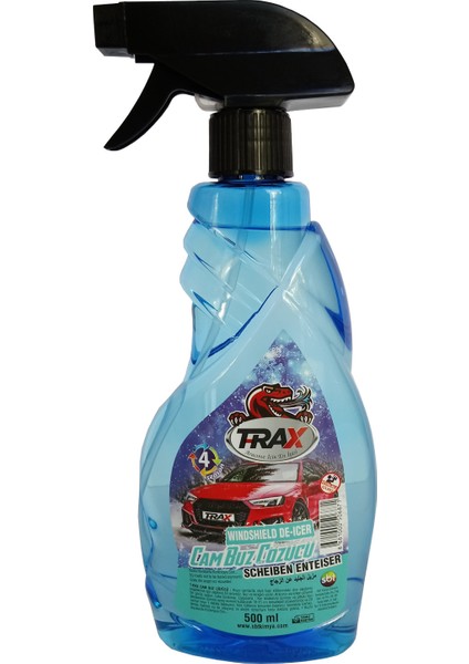 Trax Cam Buz Çözücü 500 Ml. - Ebrayn Buğu Önleyici 250 Ml. Oto, Kask, Ev, Gözlük Camları