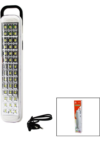 42SMD LED Lamba Işıldak Fener Fiş Şarjlı - Kulplu (4396)