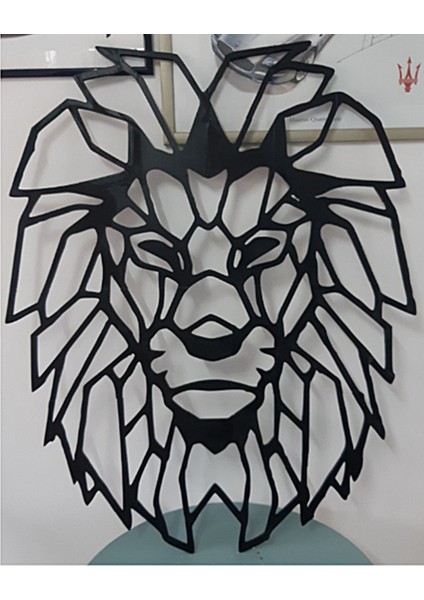 Aslan Yüzü Duvar Dekoru 30 cm