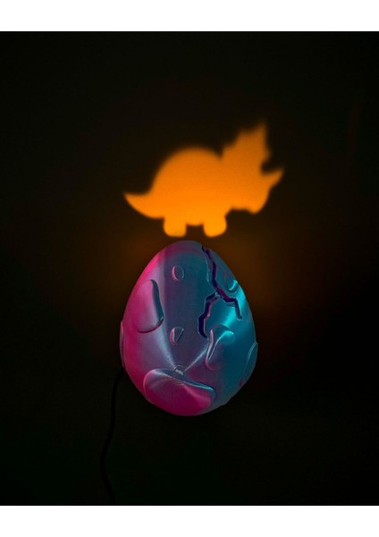 Dinozor Lamba Dinozor Yumurtası Duvar Lambası Büyük Boy 18CM modelleri