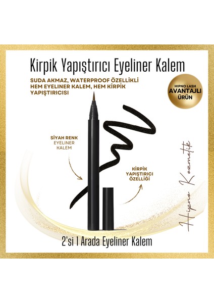 Takma Kirpik Yapıştırıcısı Eyeliner Kalem