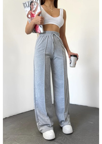 Kadın Iki Iplik Bol Paça Eşofman Altı fırsatları