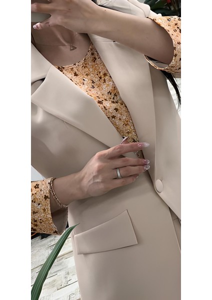 Ceket Bluz ve Pantolon Takım ELBİSE-23011 fiyatları