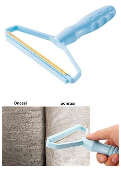 Petinka® Çift Taraflı Elbise Kazak Plastik Kumaş Tüy Alma ve Tiftik Temizleyici Toplayıcı Taşınabilir indirimleri