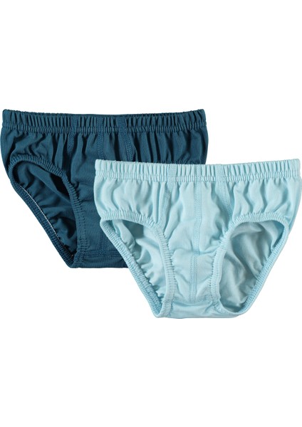Erkek Çocuk 2'li Külot Set 2-10 Yaş Mavi-Lacivert fiyatları