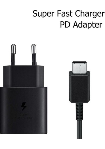 Samsung Type-C 25W Hızlı Şarj Aleti - EP-TA800XBEGWW