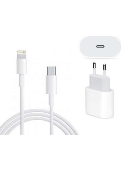 Iphone 20 Watt Şarj Adaptörü ve Kablo