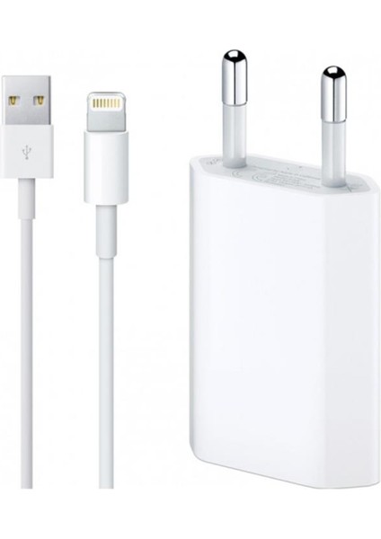 Bn Apple Iphone Şarj Uyumlu USB Data Kablosu ve Adaptör Seti 6 6s Plus