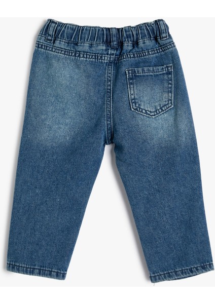 Kot Pantolon Pamuklu Slim Jean