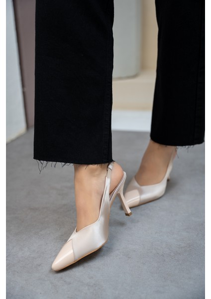 Kristin Ten Kadın Topuklu Ayakkabı