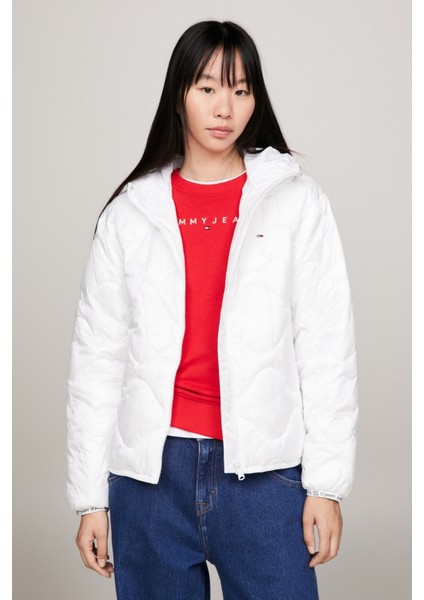 Kadın Beyaz Mont Dw0Dw17242-Ybr