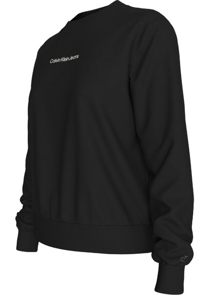 Kadın Marka Logolu Günlük Kullanıma Uygun Siyah Sweatshirt J20J222548-BEH modelleri