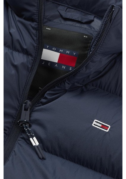 Tommy Hilfiger Erkek Marka Logolu Günlük Kullanıma Uygun Lacivert Yelek DM0DM17893-C1G